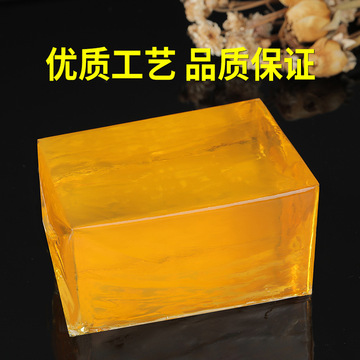 黄色透明高粘压敏胶热熔胶块不易拉丝热熔压敏胶用途广泛鞋材等