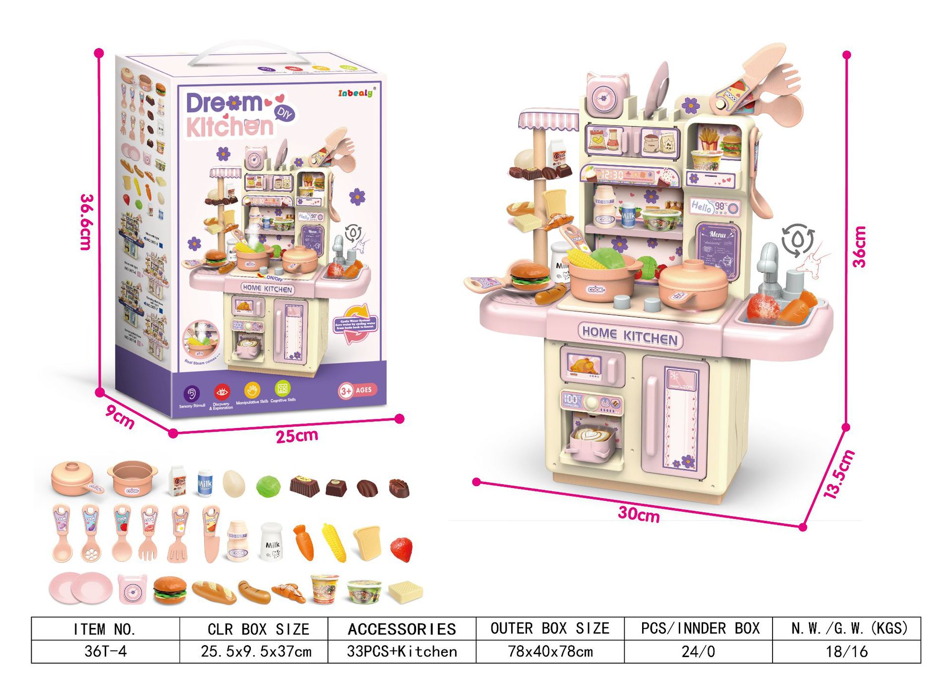 Children Play House Small Kitchen Toy Set Baby Girl Children Cooking Girls Boys Cooking Simulation Kitchenware