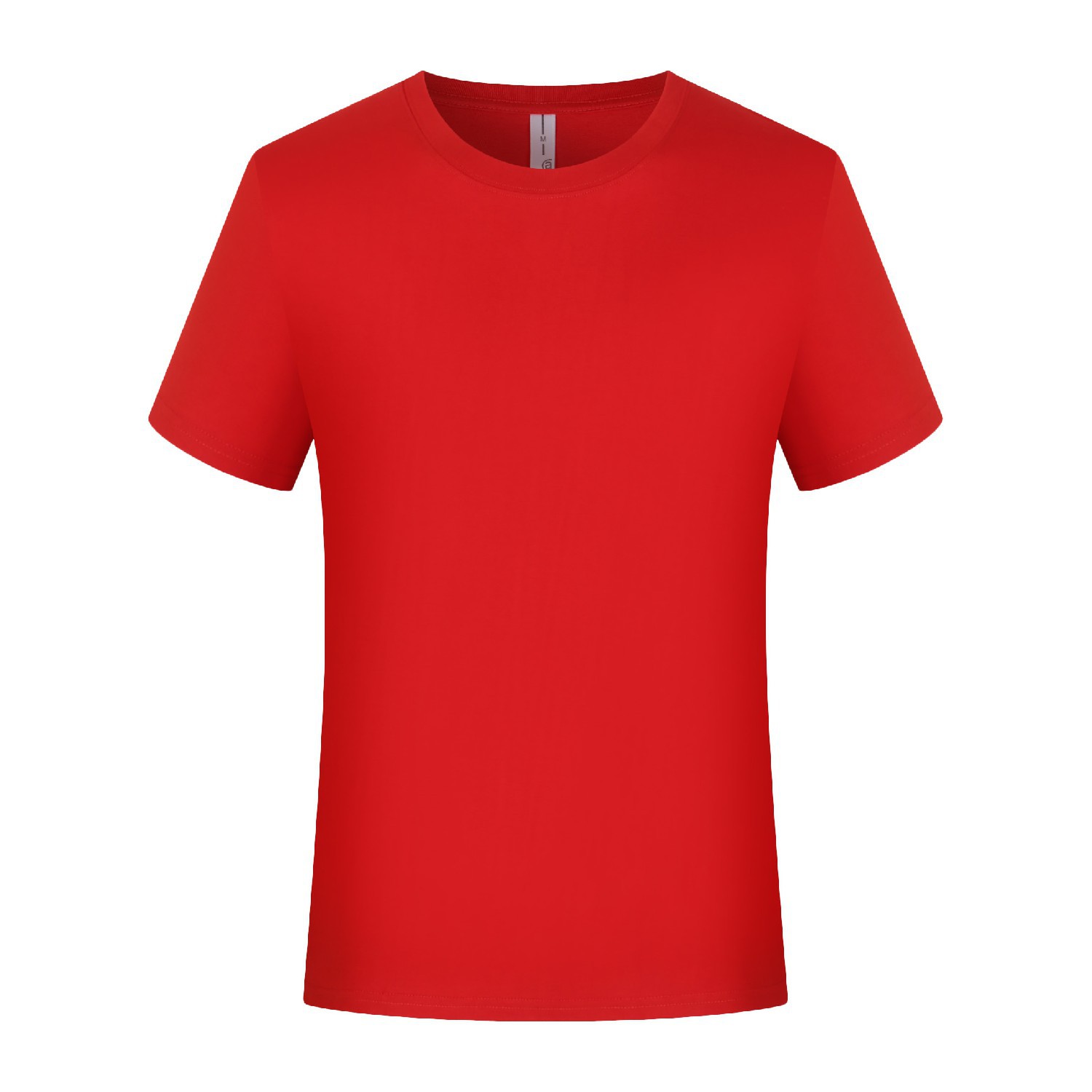 Cotton Short-Sleeved T-shirt Custom Logo Advertising T-shirt DIY Summer round Neck Work Clothes Business Attire Printing Wholesale