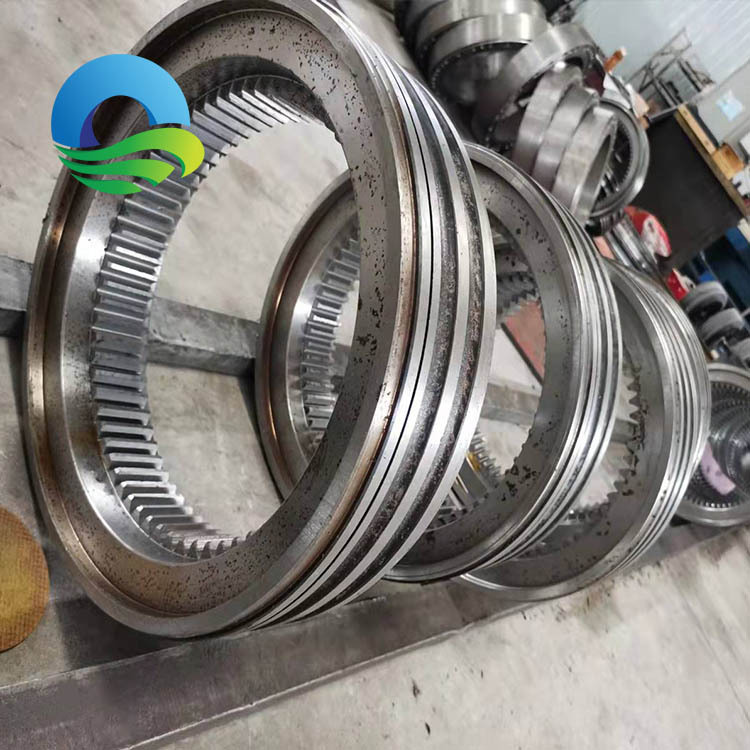 大型机械滚圈重型锻造件 烘干机滚圈 铸钢轮带洛阳机精选传动厂家