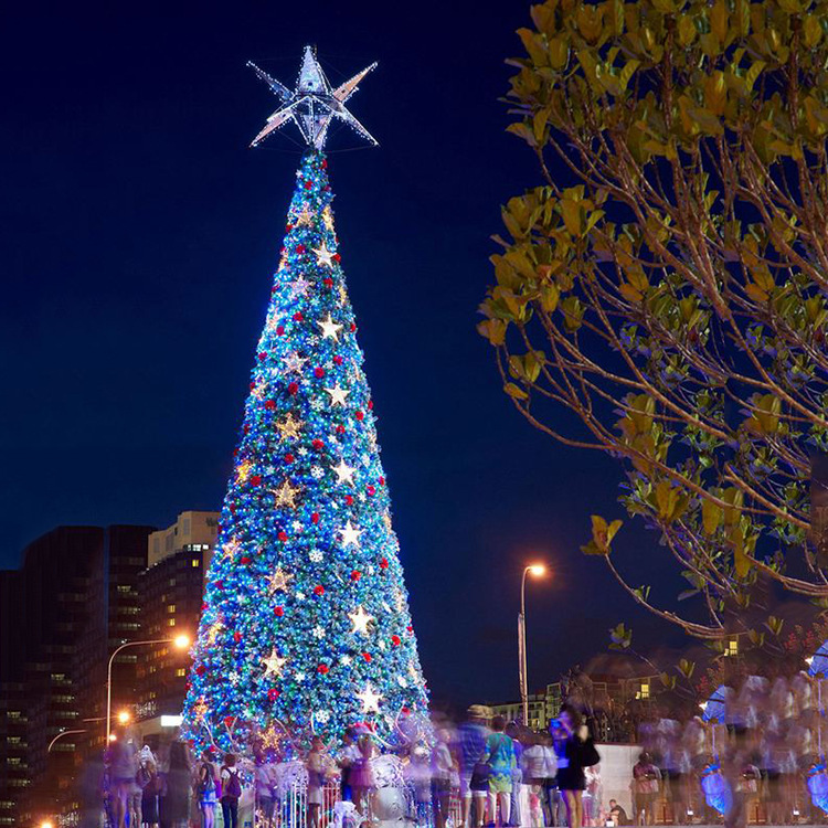 圣诞节商场酒店装饰品大型框架圣诞树圣诞节美陈酒店布置陈美厂家