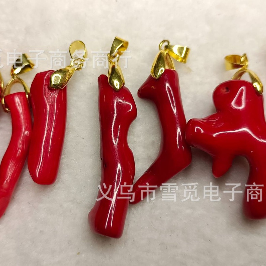 批发海竹珊瑚树枝吊坠 珊瑚树枝毛衣链 珊瑚树枝成品,半成品-阿里巴巴