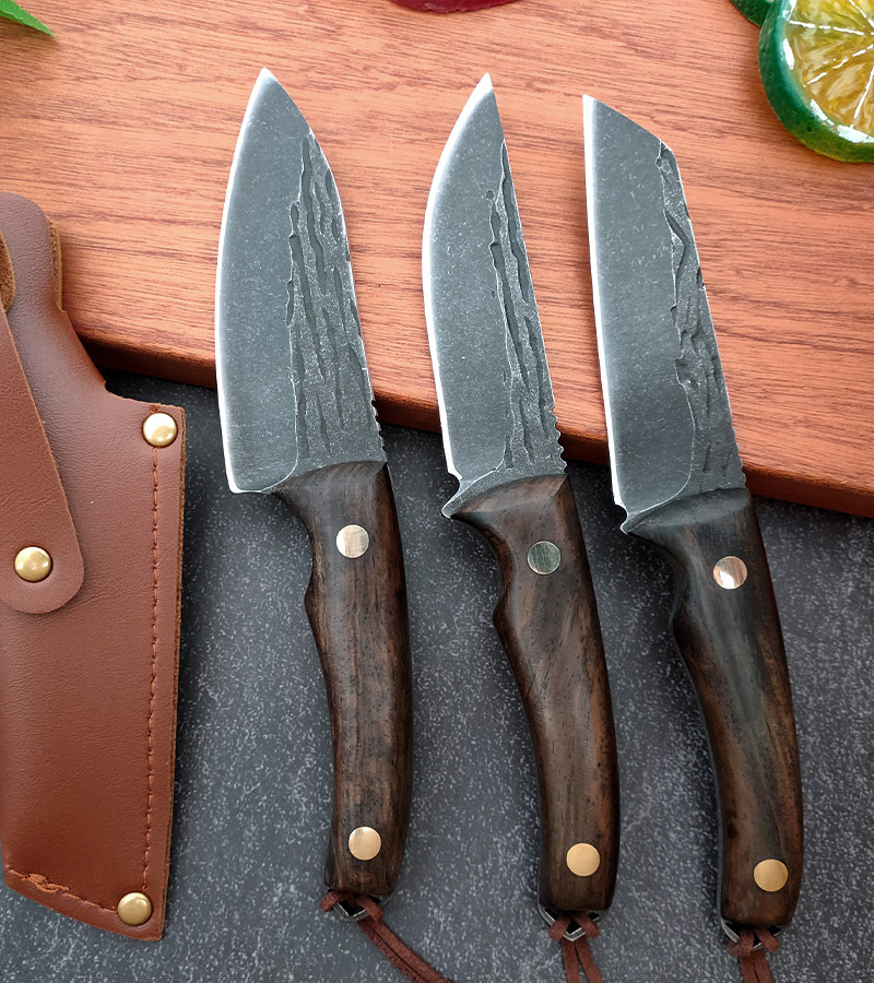 分割剔骨刀便携户外小尖刀锻打蒙古手扒肉烤肉吃牛羊肉刀手把肉刀