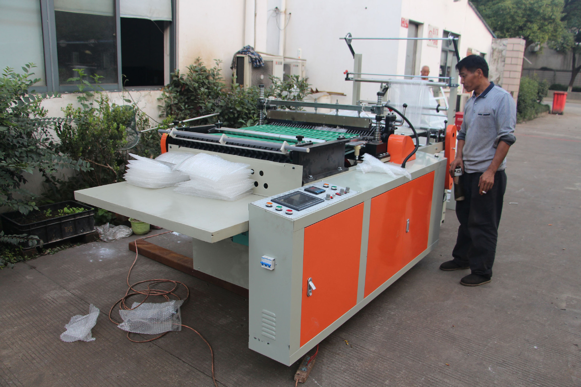 0成交0台电脑背心袋 连转垃圾袋 气泡制袋机 背心袋制袋机 制袋机设备