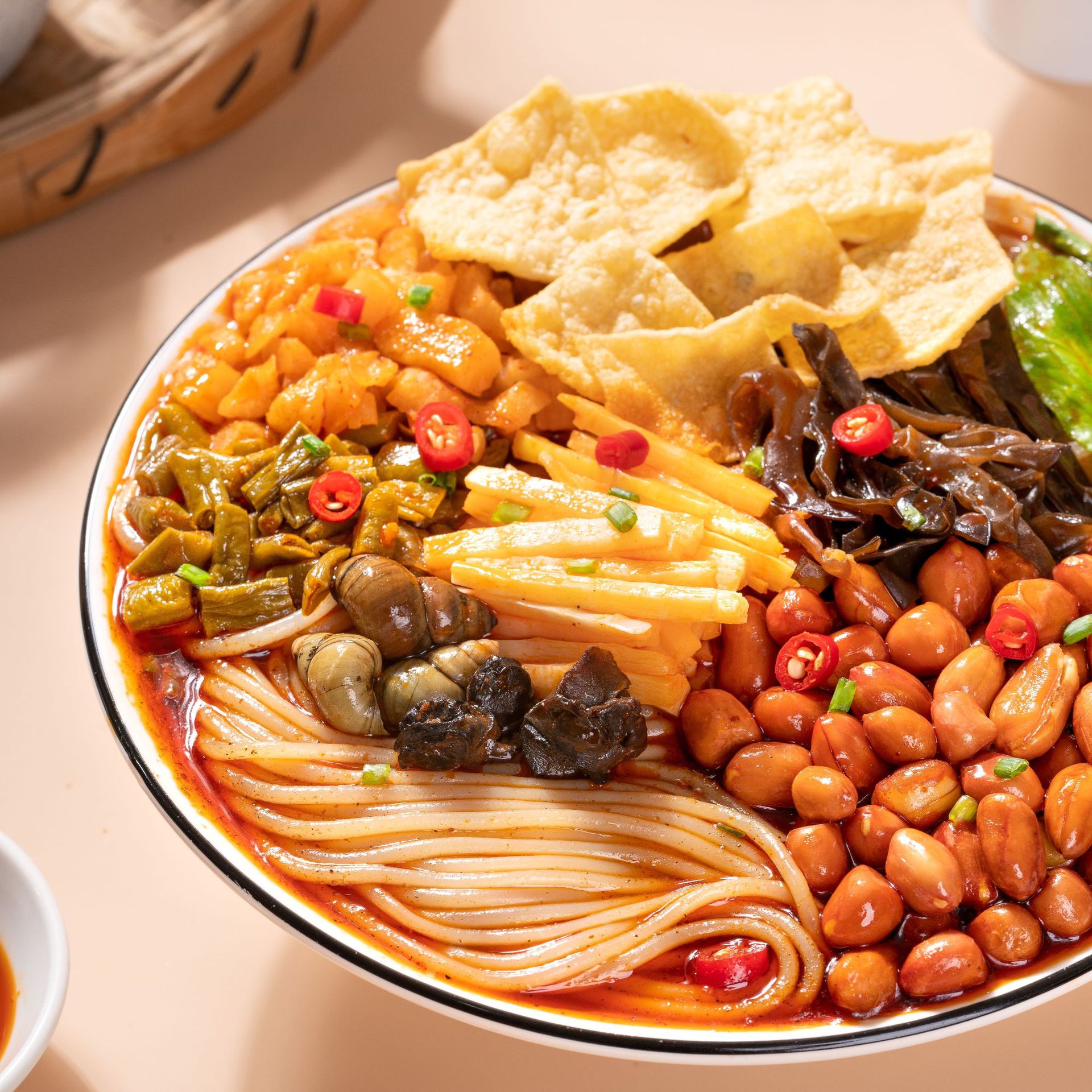 9成交10份柳元记畅想柳州螺蛳粉腐竹330*3速食袋装米线厂家批发代发招