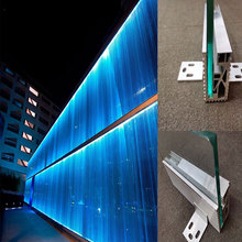 发光玻璃楼梯扶手