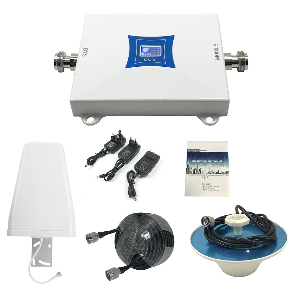 手机信号放大器1800mhz联通电信4g手机信号增强器信号中继接收器