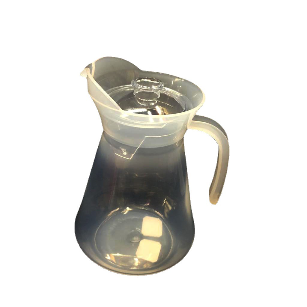 transparent with cup cold water pot set with handle large capacity cold water pot juice jug rs-200847