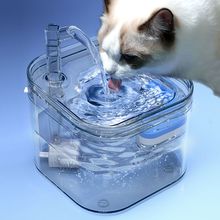 猫饮水机自动活水猫咪循环不插电流动宠物饮水器智能恒温喝水代发