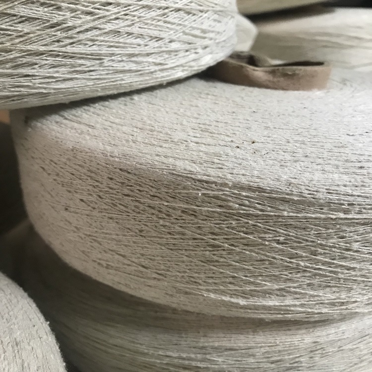 0成交0千克10nm/1油丝麻混纺纱70%游丝30%麻 丝