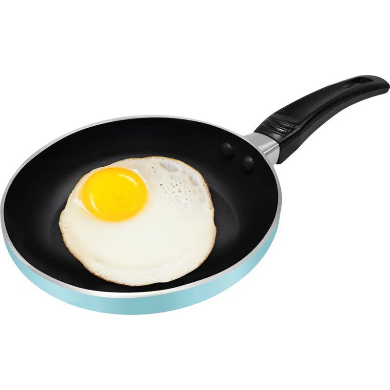 德国菲仕乐fissler不粘锅平底锅煎锅煎蛋燃气炉灶适用 粉蓝煎锅14