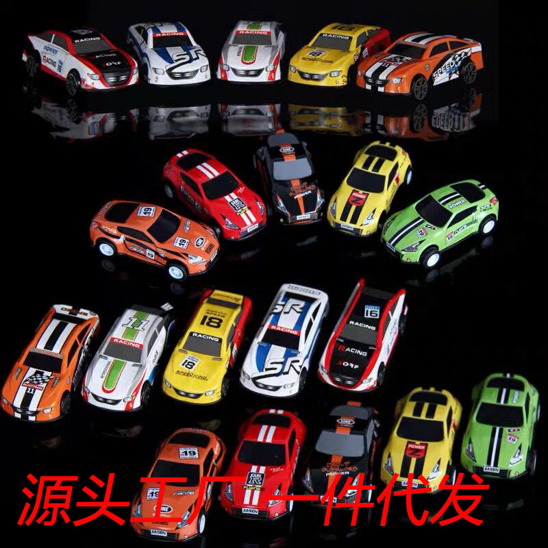 Best-Seller on Douyin Alloy Warrior Mini Car Children's Toy Car Wholesale Stall Model Drop-Resistant Simulation Car