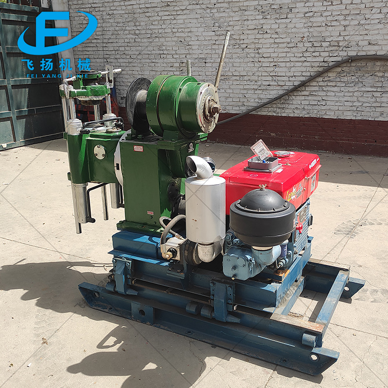 全新文登240型地质勘探钻机 300米液压水井打井机 农用打井设备