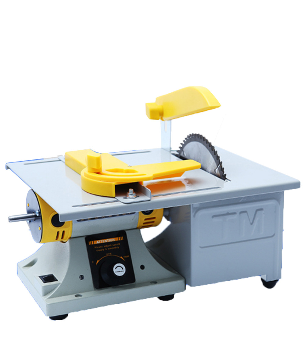 批发台式切割小型玉石切割机多功能木工抛光打磨钻孔切割机除锈机