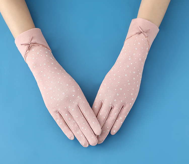 中长款防晒手套女夏天薄款棉防紫外线夏季触屏开车骑行防滑弹力