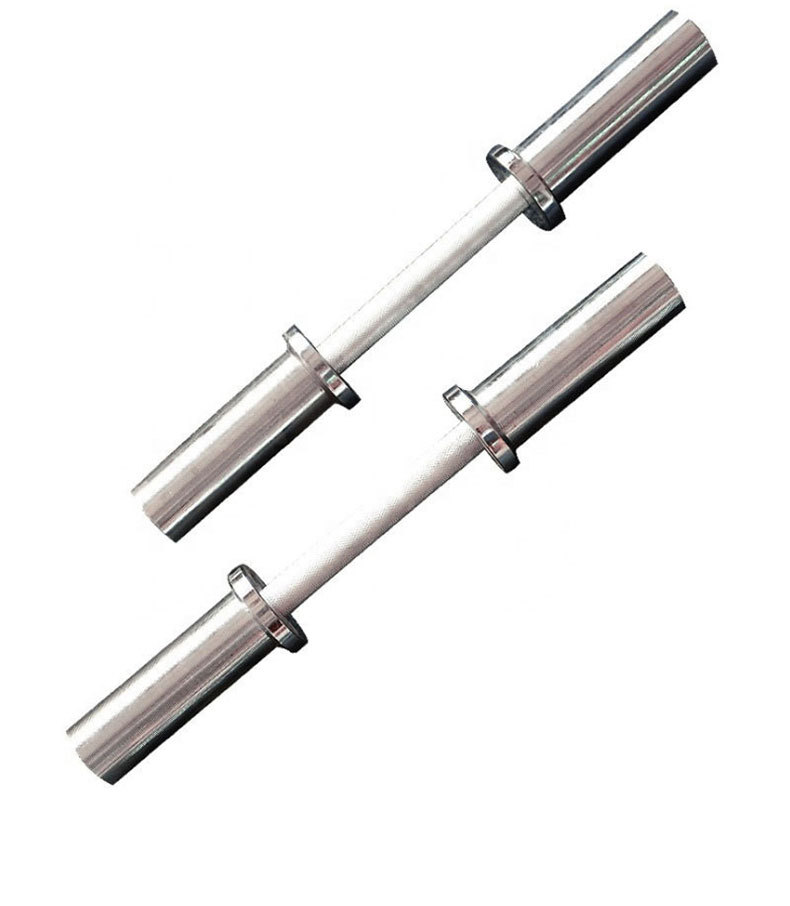 50cm短奥杆大孔片杠铃重量家用健身器材举重套装杠铃杆