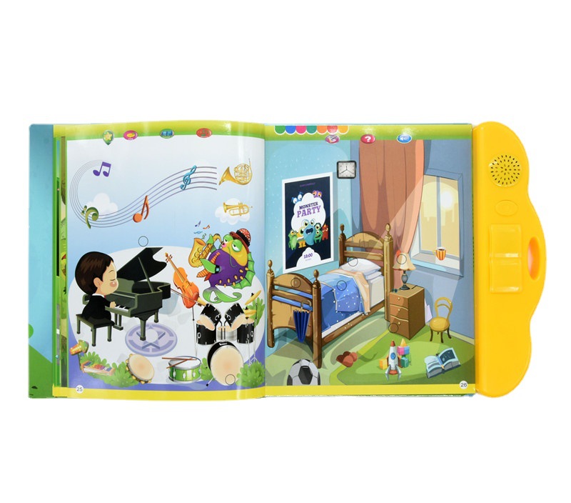 Spot Supply Russian Audio E-book Russian Learning Machine Portable Early Education Toys