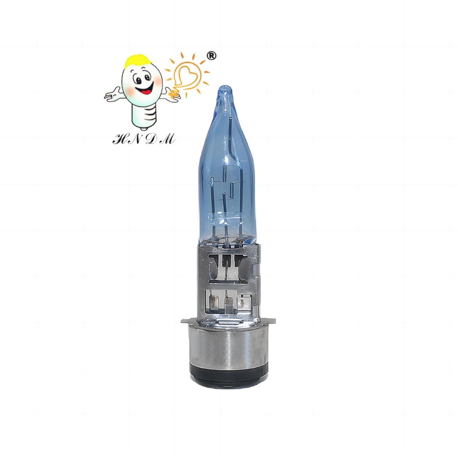 高品质摩托车灯泡12v/35/35w ba20d 超白光前大灯 石英玻管氙气灯