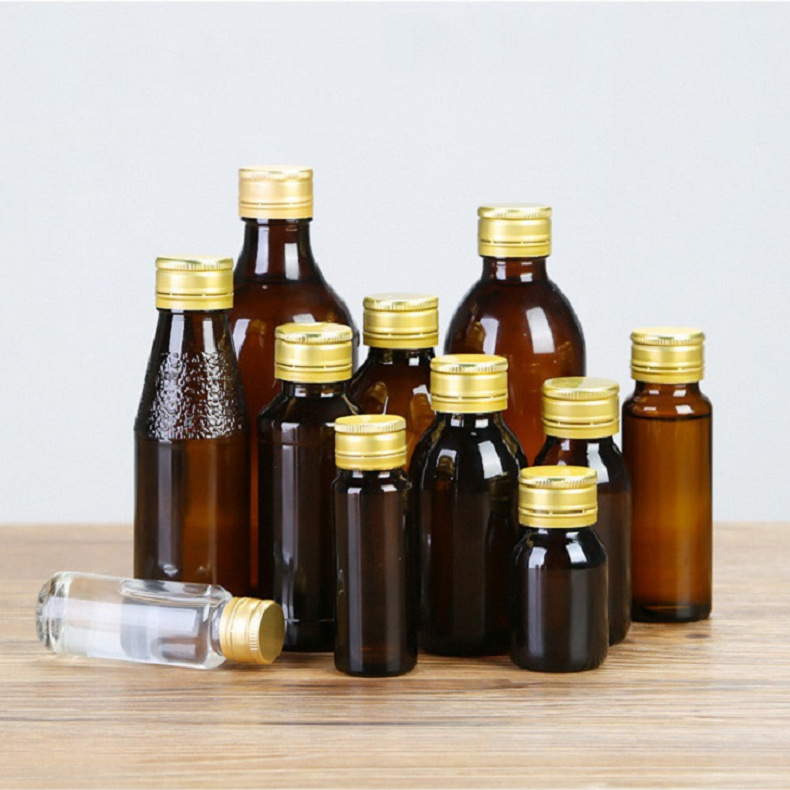 玻璃瓶厂棕色50ml口服液瓶30ml茶色酵素瓶100毫升药用糖浆沙棘瓶