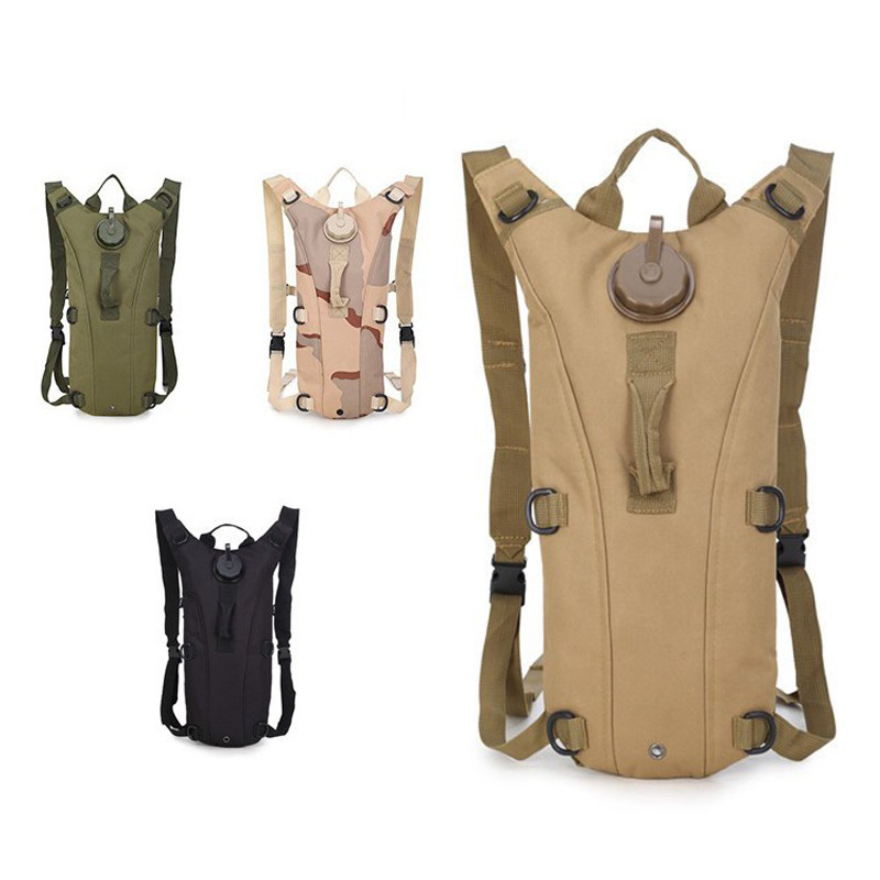 户外水袋3l饮用水袋双肩水囊背包旅行骑行登山运动便捷水壶连内胆