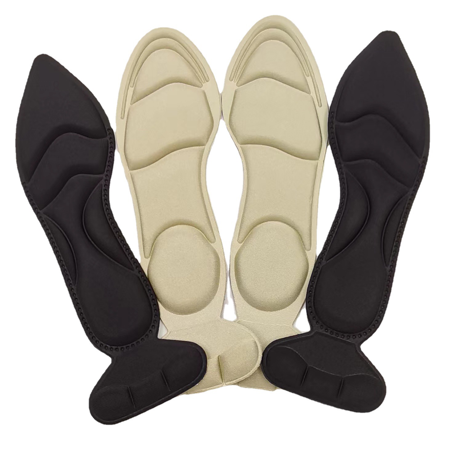 后跟贴7d鞋垫2合1高跟鞋垫女款防痛透气吸汗防臭鞋垫足弓减震防滑