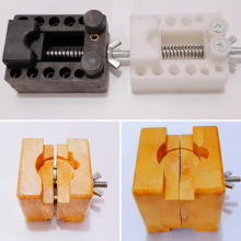 手表维修工具 表座 扭开底盖后盖表座 胶座 木座 优质全新
