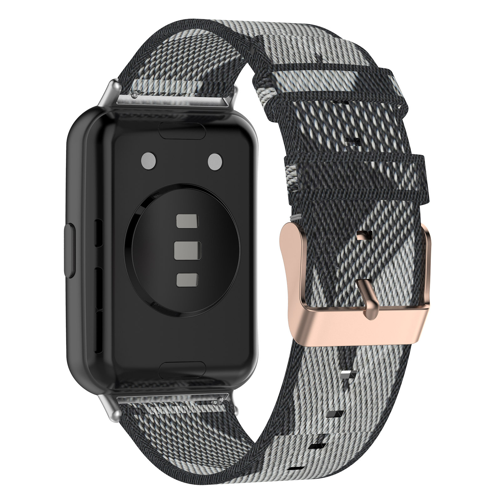 适用华为watch fit2手表尼龙表带huawei fit2编织布表带替换腕带