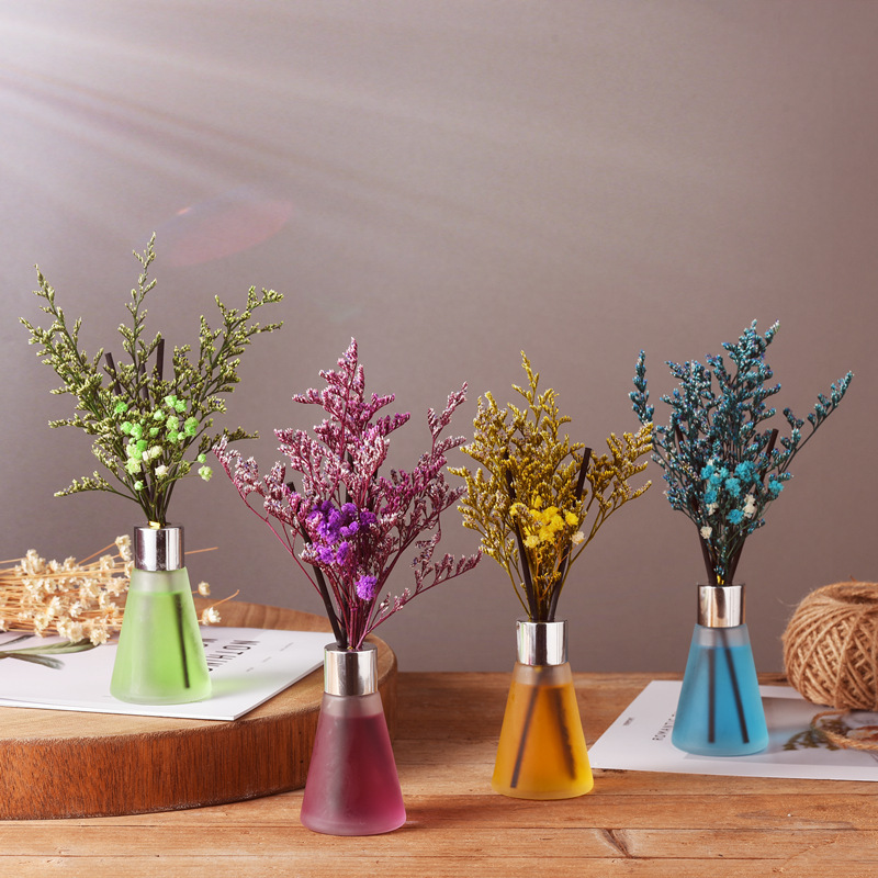 Reed Diffuser Essential Oil Household Bedroom Perfume Decoration Small Ornaments Living Room Air Fresh Fragrant Oil Toilet Aromatic Liquid