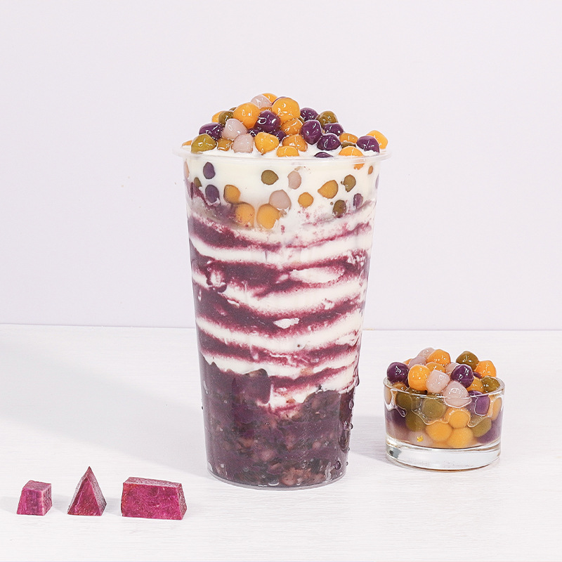 黑海盗血糯米罐头900g即食黑米紫米罐头甜品珍珠奶茶店专用原材料