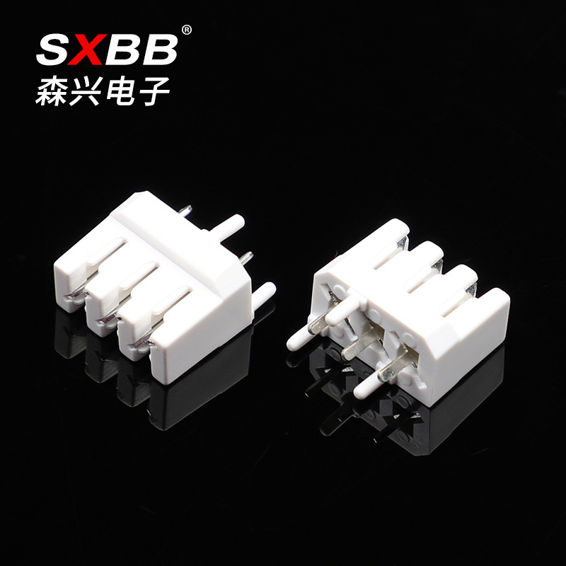 森兴厂家krone刺破端子3位idc端子座网线卡线接线间距381b3p