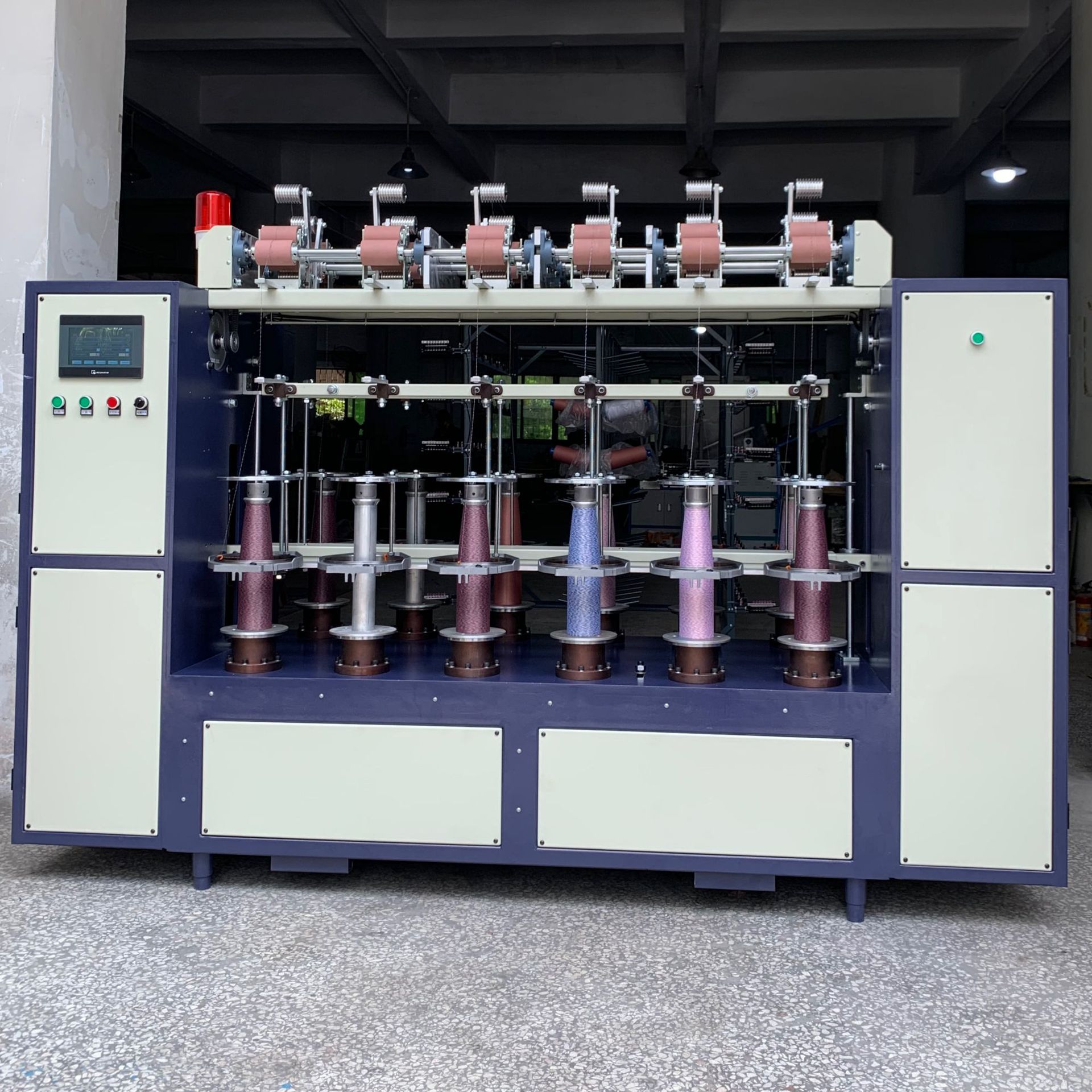 十二锭加捻机捻线机化纤棉线加捻合股机 并纱倍捻机纺织设备