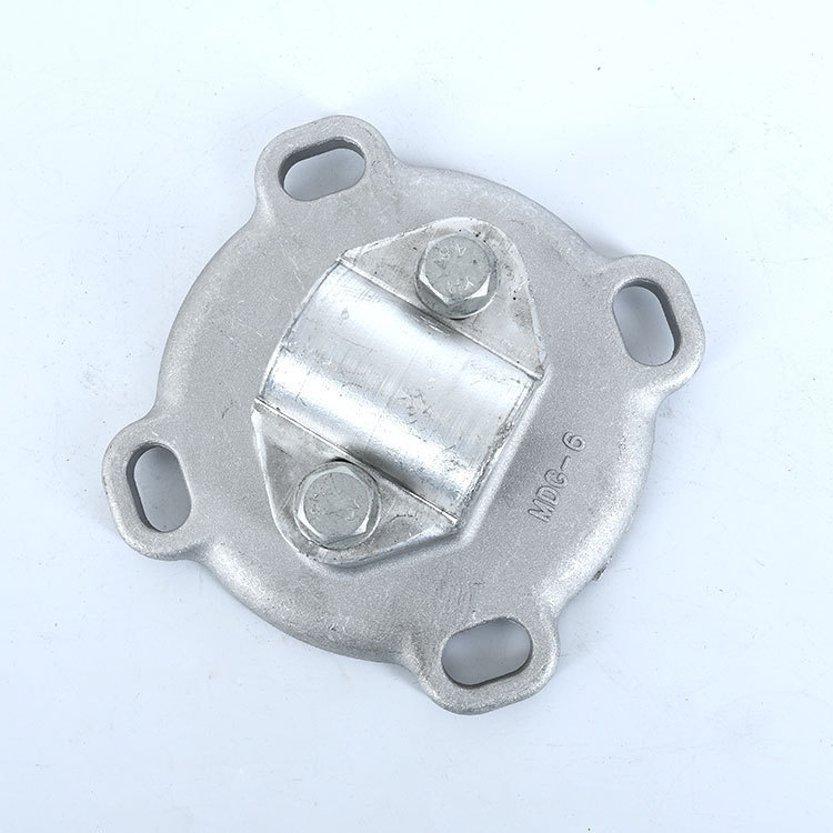 厂家出售电力金具mdg导线线夹mdg-5单双软母线固定金具