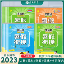 2023实验班提优训练暑假衔接语文/数/英/物7升8升9初中暑假作业