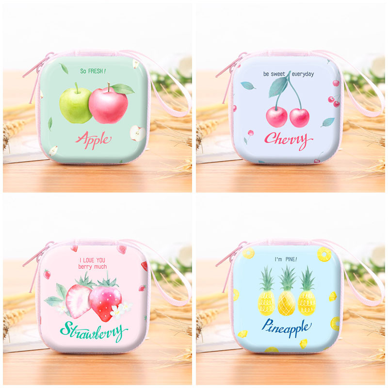 幼儿园小朋友可爱卡通水果包抖音同款玩具马口铁零钱包儿童节礼品