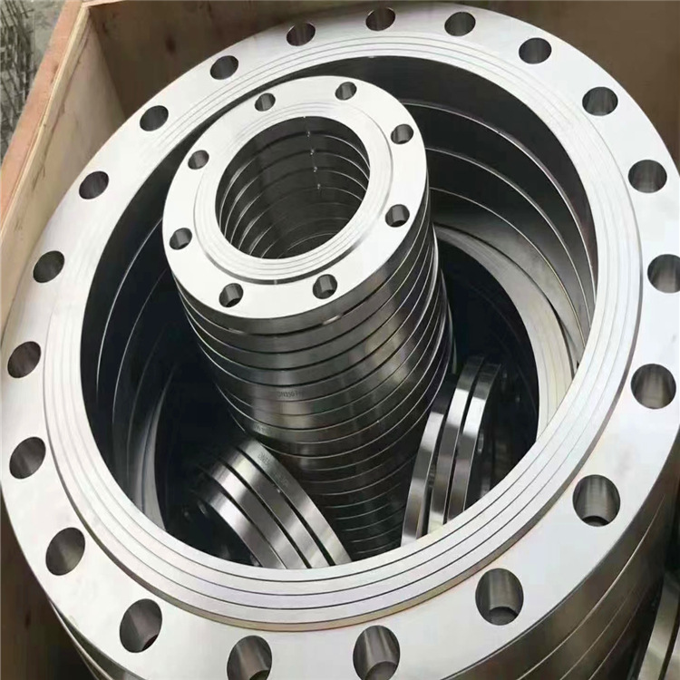 河北拓沣厂家现货供应碳钢平焊对焊板式法兰盘卷制大口径法兰