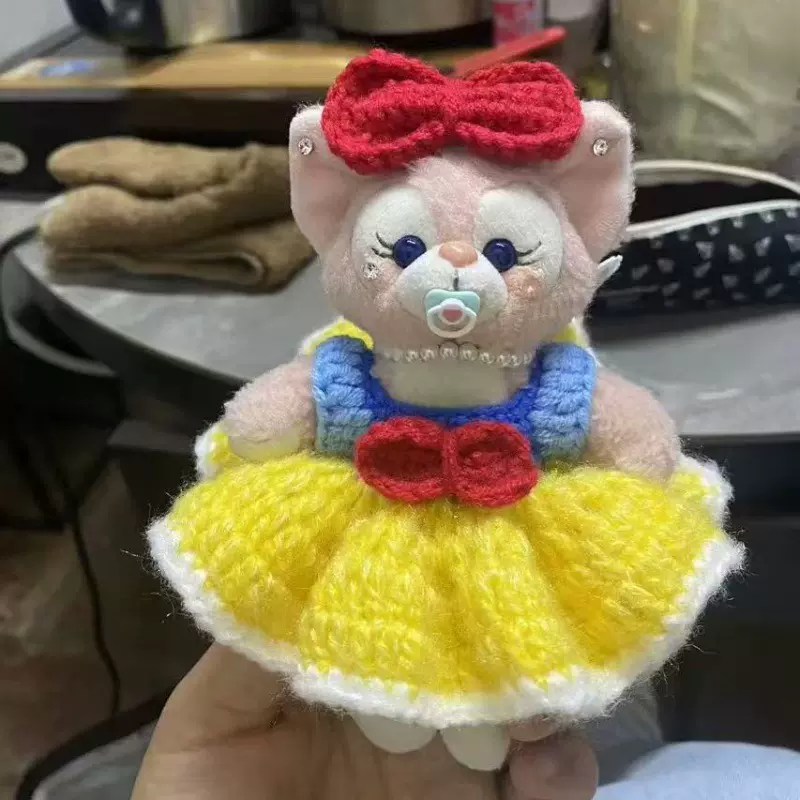 钩织玲娜贝儿挂件衣服星黛露钥匙扣公仔着替背带裤毛衣替换娃衣