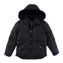 Palm Moose #06 Men Fox Fur Hooded Down Jacket