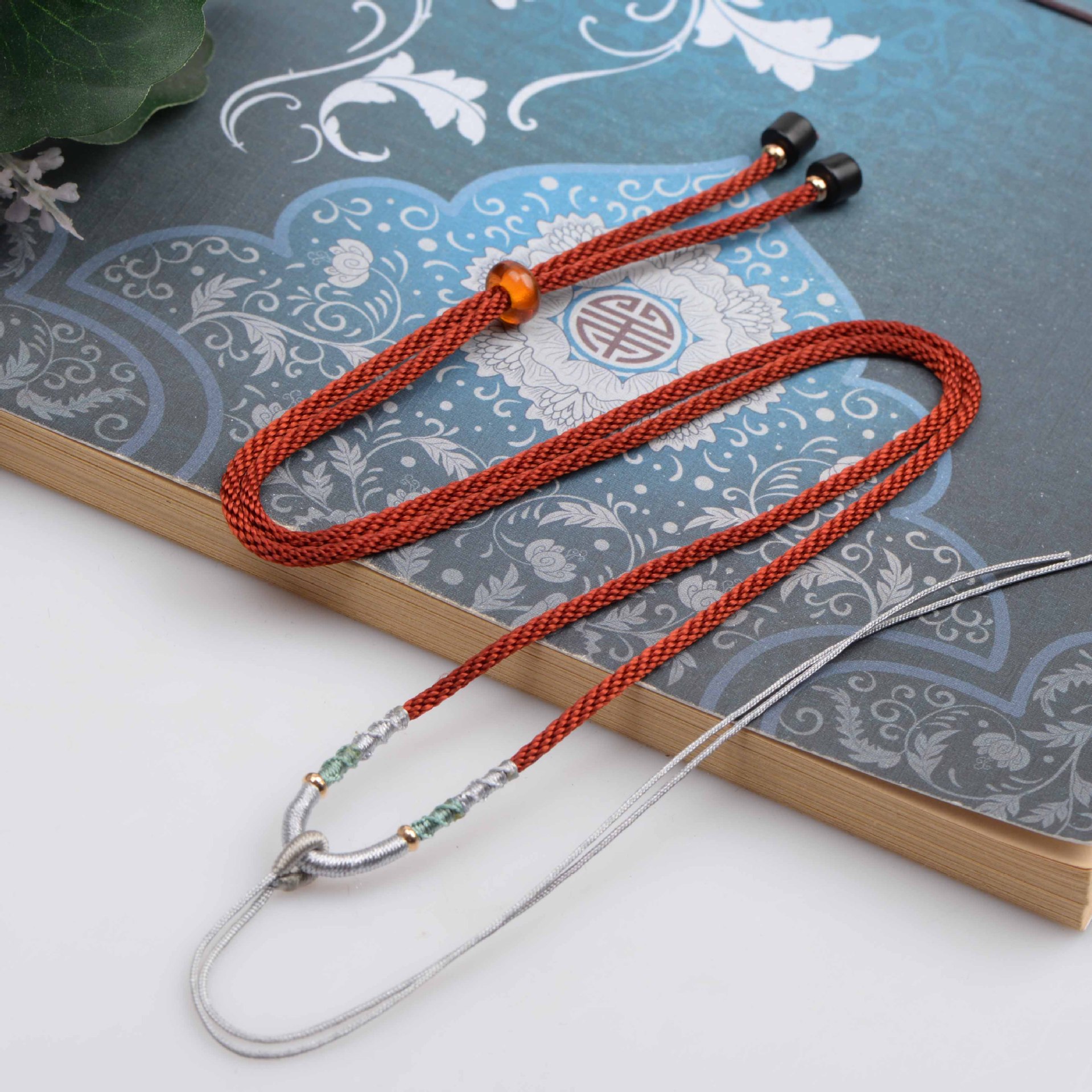 项链绳diy编织翡翠观音高货挂脖玉吊坠挂绳男女2mm饰品挂件绳批发