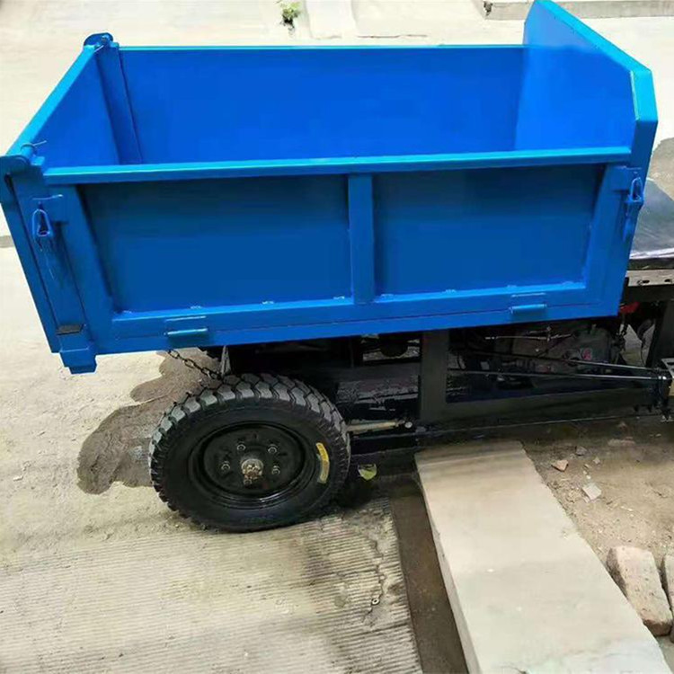 拉砖用工地三轮车 手推拉水泥车 8马力柴油三轮车