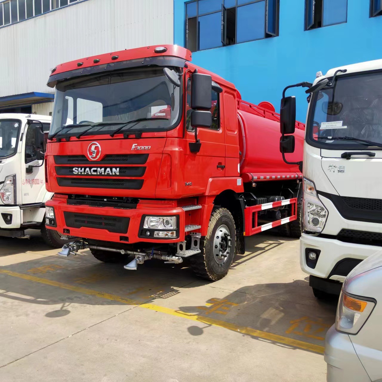 出口20立方shacman陕汽f3000洒水车运水车运油车 油罐车 加油车
