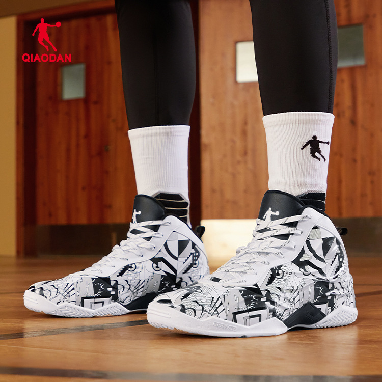 中国乔丹商场同款文化篮球鞋实战男鞋抓地防滑耐磨运动鞋新款鞋子