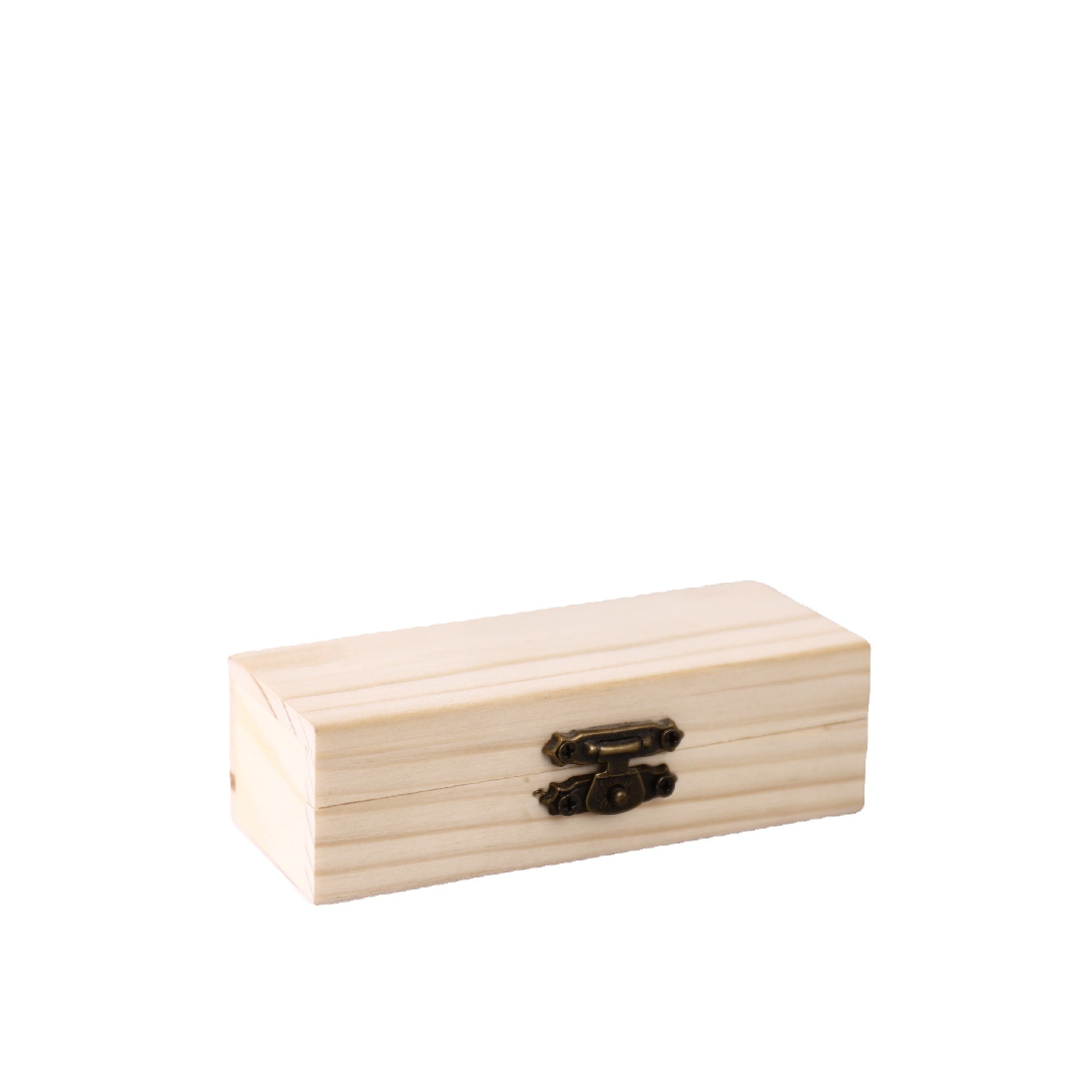 Wooden Essential Oil Box Single Essential Oil Pine Storage Box with Lining Wooden Essential Oil Box Aromatherapy Bottles Storage Wooden Box