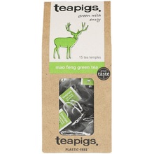 茶猪猪teapigs题皮斯毛峰绿茶15小包盒装 英国原装进口袋泡茶叶包