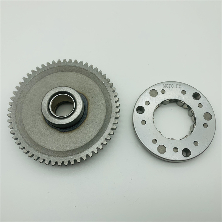 0成交107套供应丽彩韵彩qs100t超越离合器33g启动盘总成 qs125t-2