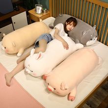 猪公仔可爱兔子毛绒玩具布娃娃陪睡觉玩偶抱枕床上超软女生日