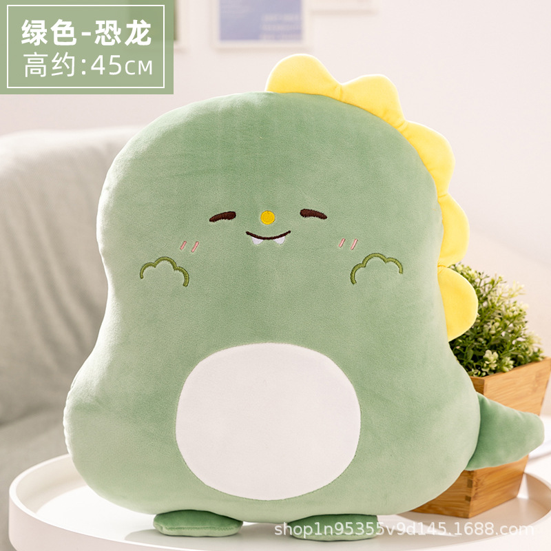 New Cute Cartoon Cute Cushion Pillow Office Sofas Sleeping Pillow on Bed Children's Plush Toys Wholesale