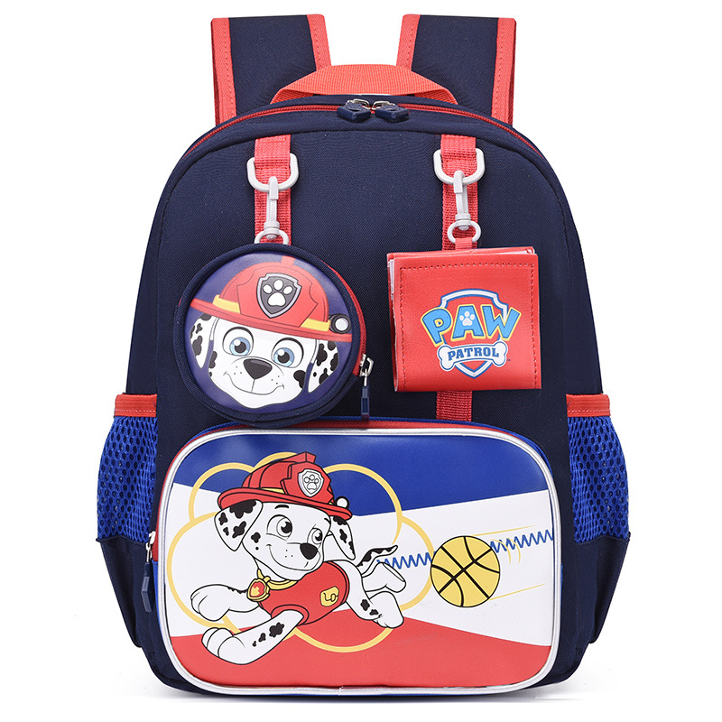 New Children's Kindergarten Primary School First to Second Grade Schoolbag Boys and Girls Fun Cartoon Backpack Lightweight Backpack