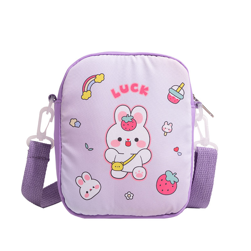 2023 New Children's Satchel Cute Cartoon Girls' Single-Shoulder Bag Spring and Summer Trendy Western Style Parent-Child Messenger Bag