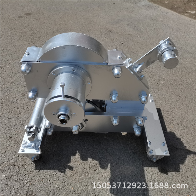 机械式钢丝绳芯输送带切割机 矿用皮带剪切机 带钢丝绳皮带切断机