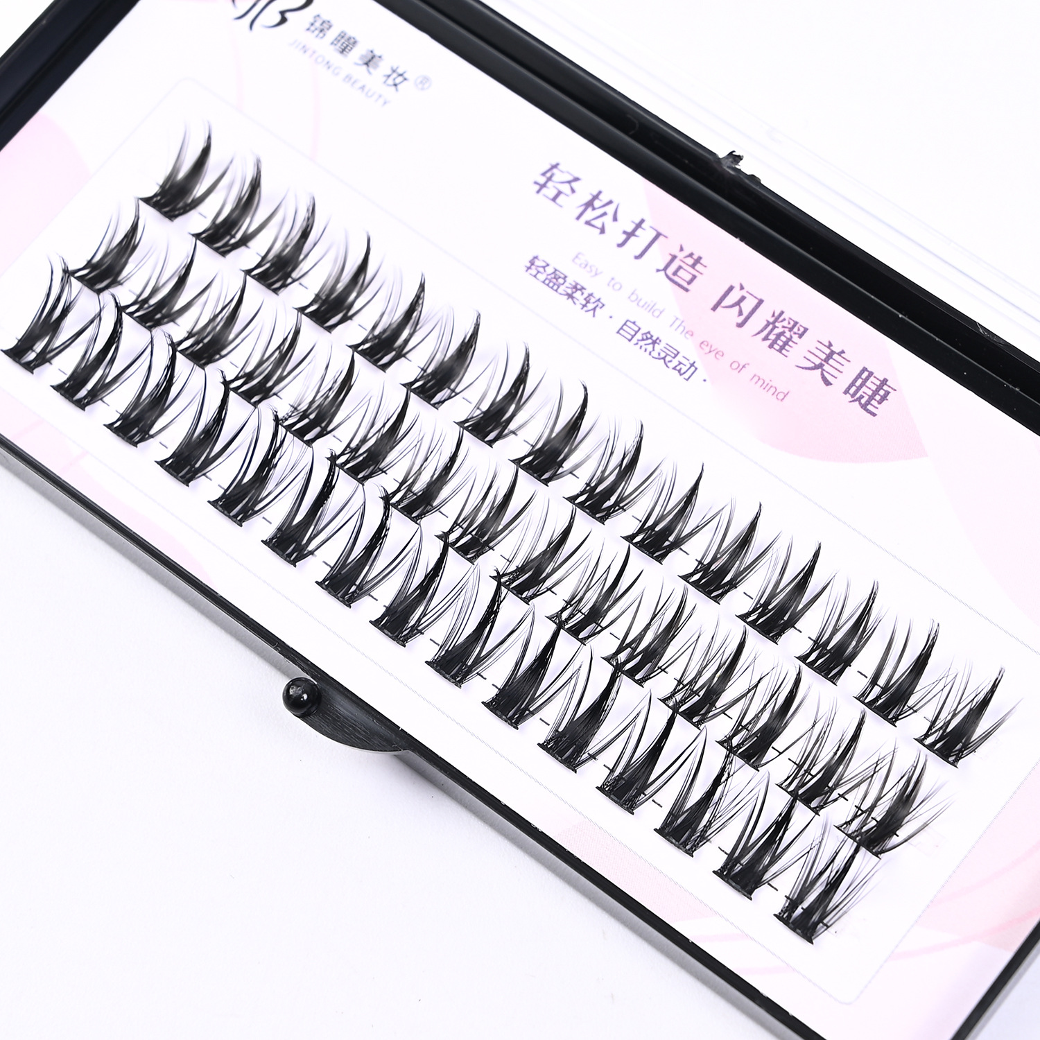 Wheat Thick Spire Wheat False Eyelashes Little Devil False Eyelashes Wholesale Comic Individual False Eyelash Segmented Eyelashes